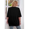 thumbnail image 3 of Plus Size Ribbed Cocoon Cover Up, 3 of 3