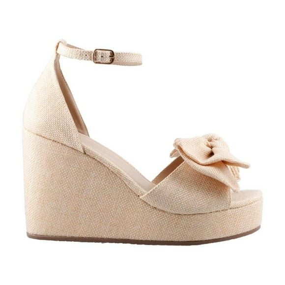 Sandalia Mujer Real Jungle Plataforma beige 23