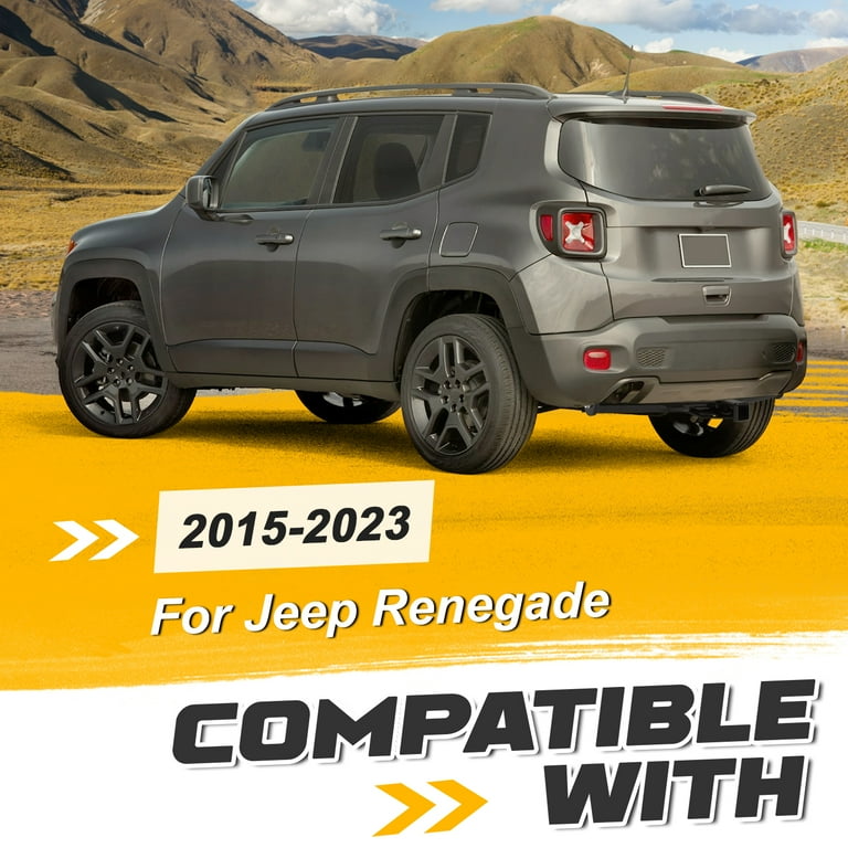 Class 3 Trailer Hitch 2" Receiver For Jeep Renegade 2015-2023 – Black Steel, 4500 Lbs Tow Capacity