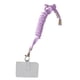 thumbnail image 1 of Cuerdas colgantes de nylon para teléfono móvil con tarjeta Cordones para el cuello desmontables Antipérdida Crossbody Collar Cordones Correa Accesorio para teléfono celular Púrpura Eigraketly EL022540-08, 1 of 6