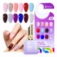 thumbnail image 1 of Set de Esmaltes de Gel Gelike ec 12 Colores 16 mL Libre de HEMA y TPO, 1 of 8