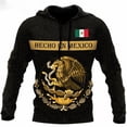 thumbnail image 5 of Sudadera con capucha con estampado 3D de la bandera de México para hombre, sudadera informal de camuflaje, sudadera con capucha de gran tamaño para hombre y mujer, ropa deportiva para hombre, 5 of 5
