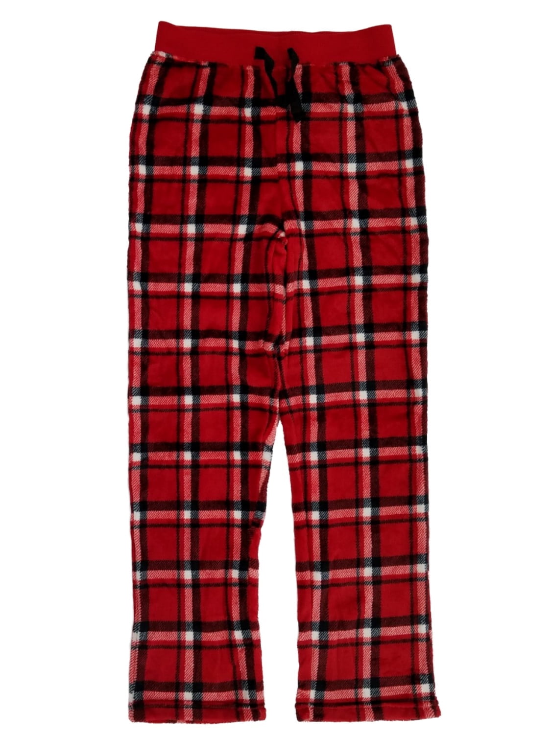 boys red plaid pajama pants