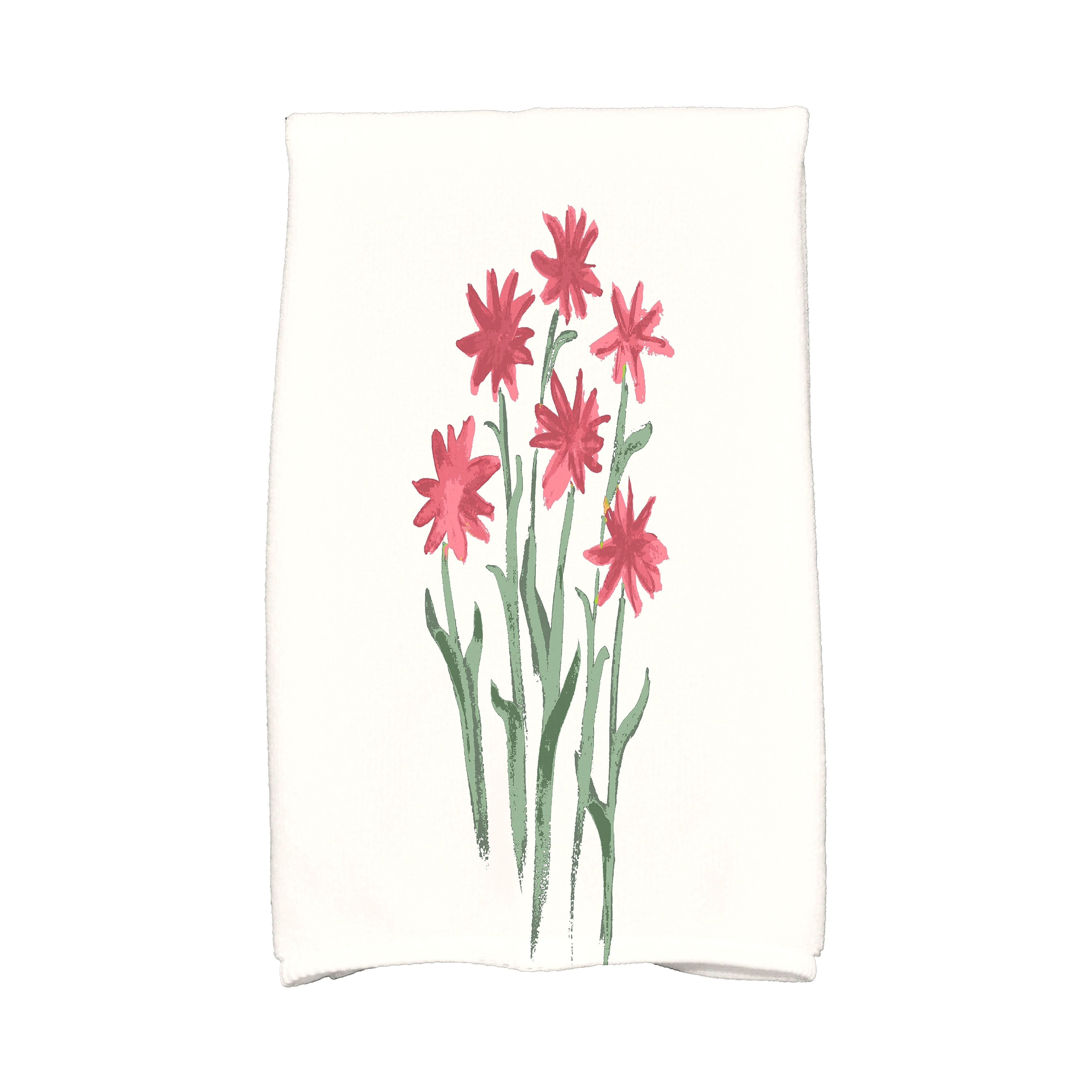 Simply Daisy, 16 x 25 inch, Daffodils Kitchen Towel, Yellow