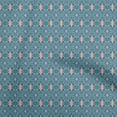 thumbnail image 1 of oneOone Polyester Spandex Blue Fabric Asian Kilim Fabric For Sewing Printed Craft Fabric By The Yard 56 Inch Wide, 1 of 5