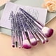 thumbnail image 2 of Makeup Brush Set 10 PCS Stylish Glitter Handle Makeup Brushes Professional Face Powder Foundation, 2 of 5