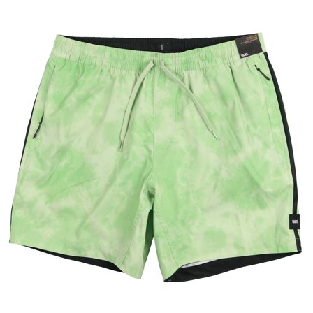 Vans Men's Voyage Volley Shorts X-Large Celadon Green Tie Dye