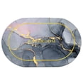 thumbnail image 1 of Rongfmy 60x40cm Shower Rug Carpet Rubber Backed Quick Dry Soft for Entrance Kitchen bathroom, 1 of 9