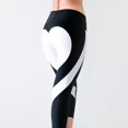 thumbnail image 3 of Leggings de yoga de corazón para mujer de talla grande, pantalones de retales, mallas delgadas, mallas deportivas para correr, pantalones de jogging de gimnasio, cintura alta Jumpingount FS6738-13, 3 of 3