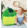 thumbnail image 7 of DolliBu Snug Mooshies Alligator Stuffed Animal Plush Toy - Large Cuddly Wild Life Super Squishy Soft Toys, Huggable Big Plush Animals for Girls and Boys, Cute Toy Animal Pillow for Kids - 17 inches, 7 of 7