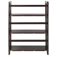 thumbnail image 6 of Casual Home 3-Shelf Folding Stackable Bookcase 27.5" Wide-Finish:Espresso, 6 of 21