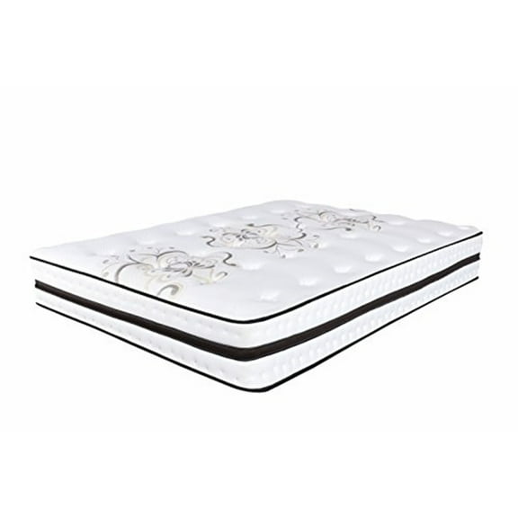 Spectra Mattress SS471001F 12.5 in. Orthopedic Premium Medium Plush Memory Foam Quilted Top Pocketed Coil - Full