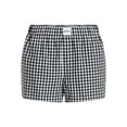 thumbnail image 7 of Joyspun Women's Woven Pajama Boxer Shorts, 3'' Inseam, Sizes XS-3X, 7 of 7