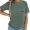 Green, variant on PMVFHDE Extra Long Maternity Leggings Women's Fashion Casual Comfortable Nursing Mom Zipper Nursing Tops Purple,S