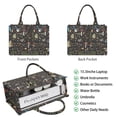 thumbnail image 2 of Large Capacity Tote Bag,Colorful Mushroom Sketch Light Pattern Handbag Fashion Luxury Tote Bag,15.7"x13"x 5.1" Inches,Laptop Compatible, 2 of 6