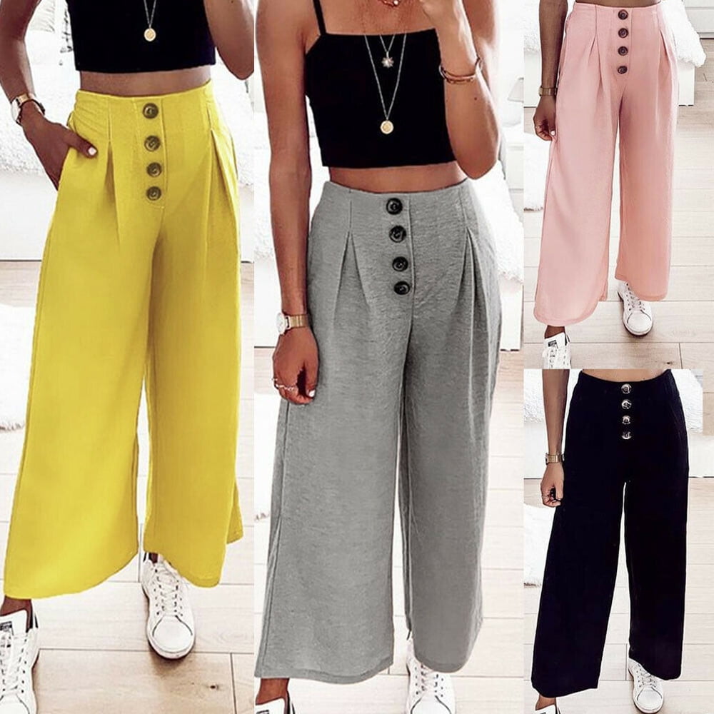 ladies cotton summer trousers