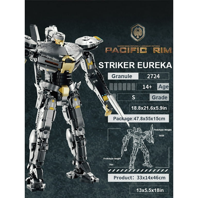 LWBDD Pacific Rim Striker Eureka Oversized Building Blocks Set
