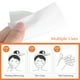 thumbnail image 3 of WORGEOUS Esponja de gasa no tejida, 200 Uds., utilizada para el cuidado de heridas, suministros de primeros auxilios (blanco), 3 of 8