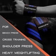 thumbnail image 3 of PLETHEON Wrist Support Band for Gym, Workout & Weightlifting | Adjustable Wrist Strap for Men & Women | Pain Relief & Wrist Stability for Fitness & Sports, 3 of 9