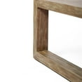 thumbnail image 4 of Afuera Living Table Basse de Patio Extérieur en Eucalyptus Massif Léger avec Fini Teck, 4 of 5
