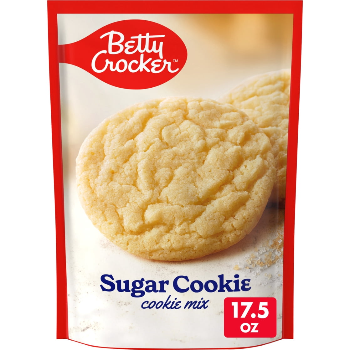 (12 pack) Betty Crocker Sugar Cookies, Cookie Baking Mix, 17.5 oz