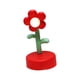 thumbnail image 2 of Lámpara de mesa de flores, luz nocturna, lámpara de escritorio moderna, lámpara decorativa de mesita de noche para decoración del hogar, sala de estar , Rojo, 2 of 8
