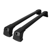 OMAC Fix Points Roof Racks Cross Bar for Land Rover Range Rover Sport 2006-2009 Black Anti-Theft for Travel Kayak Canoe Surf Ski Snowboard Camping