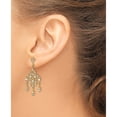thumbnail image 3 of CHANDELIER FANCY EARRING WITH DANGLING LEAVES, 3 of 4