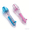 Bule&Pink, variant on Bead Dispenser Pen - 2.6mm Automatic Press Beaded Tool, 5.75x1.38inches Beginners, Jewelry Making, Arts and Crafts, Portable Bead Pen for Creative Projects and Craft Activities (Blue)