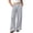 Gray, variant on DJDLJWCJ Teen Girls Fleece Lined Sweatpants 5-15 Thickened Winter Warm Wide Leg Athletic Pants Elastic Waist Side Pocket Casual Pants Blue Size 7
