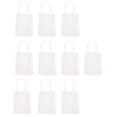 thumbnail image 1 of Clear Wedding Favor Bags 10Pack PVC Waterprevent Design Optional Size Convenient Handbag for Special Occasion Gifting Use Length 13 height 15, 1 of 4