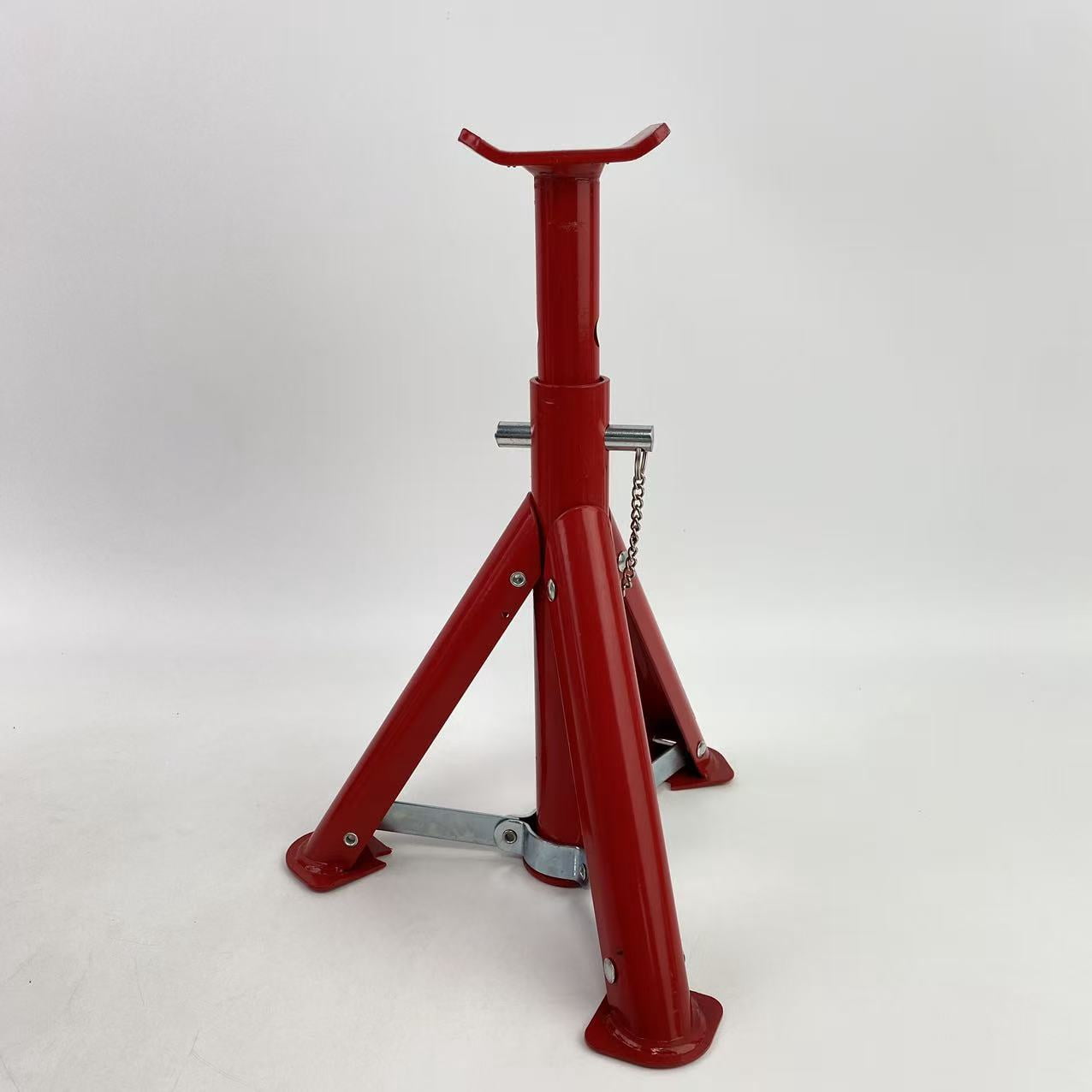 Giroago 3 Ton Heavy Duty Jack Stands - Foldable Car Jack Stand for Trucks, SUV, Pickup & UTV/ATV, 6,600LBs Capacity, Adjustable Red Safety Stands with Locking Pin