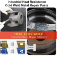 thumbnail image 3 of Ab Caster Glue Boxed Upgrade Version Metal Steel Aluminum Repair Agent Fuel Tank Water Tank Plug, 3 of 5