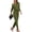 Green, variant on Women's Jumpsuits, Rompers & Overalls Women'S Fall/Winter Solid Color Long Sleeve One Neck Jumpsuit With Drawstring At The Waist For Effect Suit Set One Piece Jumpsuits for Women