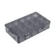 thumbnail image 2 of Caja de almacenamiento de herramientas, caja contenedora, organizador , artesanía con tapas 15 cuadrículas Zulema Contenedor de almacenamiento, 2 of 8