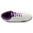 thumbnail image 3 of BSI Women s 460 Bowling Shoe White Purple Size 7, 3 of 5