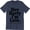 Navy Heather, variant on Hey Sorry I'm Late I Didn't Want To Come Funny Humour Sarcastic Men's T-Shirt