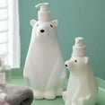 thumbnail image 4 of Soap Dispenser Bottles Animal Bear Cartoon Pump Dispenser Refillable Empty Lotion Shampoo Pump Bottles for Kitchen Bathroom, 4 of 6