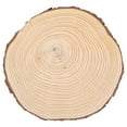 thumbnail image 5 of Wood Circles Irregular Unfinished Wood Circles Easy To Carve Natural Pine Wood Unfinished Wood Slices Wood Slices With Bark  For Pyrograph 22.5x23cm/8.9x9.1in, 5 of 8