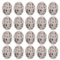 thumbnail image 1 of GOOHOCHY 20 piezas de pequeñas figuras de plástico, mini huevos, figuras de codorniz de plástico, mini cosas, huevo de codorniz, adorno de escritorio, 1 of 7