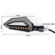 thumbnail image 5 of 4 pcsA pair of Universal LED Motorcycle Turn Signal Light 12V IPX-6 Waterproof Daytime Running Lights Indicator Blinker Lamp, 5 of 5