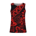 thumbnail image 5 of SERTG Men's Vest Fitness Homewear Festival Solid Color T-shirt Sports Exercise Fashion Casual Breathable Workout Base Layer Running Tops(Wine,S), 5 of 5