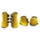 thumbnail image 3 of 4x botas de caballo, protector ligero de patas traseras delanteras para principiantes en deportes de salto Amarillo y M, 3 of 8