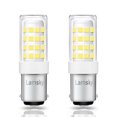 thumbnail image 1 of Lamsky BA15D LED doble contacto bayoneta base máquina de coser bombilla AC110-130 V T3/T4/C7/S6 4 W luz diurna 6000 K LED 40 W bombilla halógena de repuesto no regulable, paquete de 2, 1 of 1