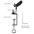 thumbnail image 3 of Set Universal Airbrush Holder Stand Airbrush Rack Tool Two-Brush Holder Clamp-on Table Stand, 3 of 7