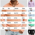 thumbnail image 2 of Lpmadey Men's Quarter Zip Pullover Sweater Lightweight Mock Neck Sweatshirts Waffle Knit Long Sleeve Golf Shirts, 2 of 6