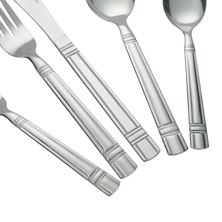 Mawa, Silhouette Collection Model 45-f Set of 10, Silver