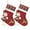A*2, variant on KOYPTL 4 Pcs Christmas Stocking for Family Kids,Cute Reindeer Red Christmas Sock,Stocking for Christmas Home Fireplace Hanging Ornaments Party Decor Supplies Holiday Xmas Hanging Stocking