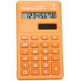 thumbnail image 1 of Candy Color 8 Digits Pocket Mini Electronic Calculator for Students School Office Supply-Orange, 1 of 5