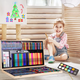 thumbnail image 5 of Colores Lápices Kit Dibujo 228 pcs, Set De Arte Profesional, 5 of 5